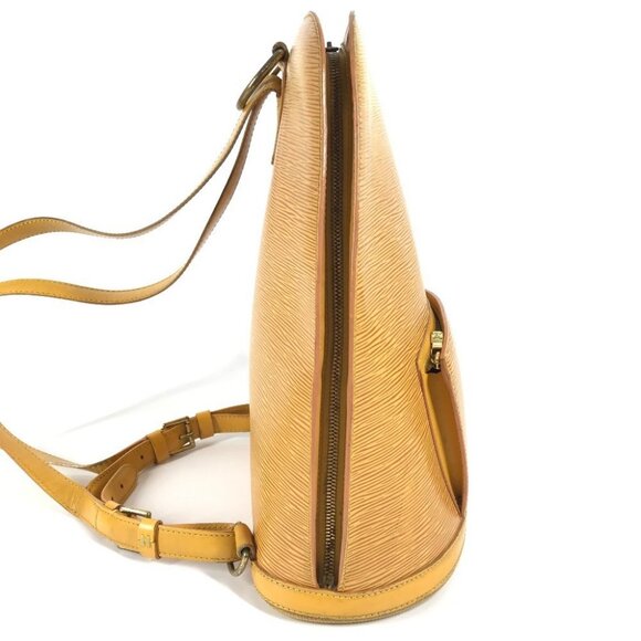 LOUIS VUITTON M52299 Epi Coblanc Backpack Bag Epi Leather Tassiri Yellow - Picture 6 of 16